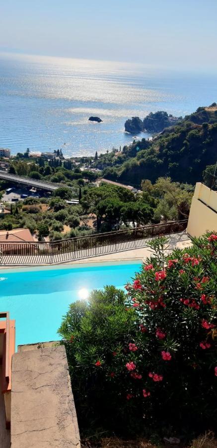 Taormina Panoramic Seaview Apartment Buitenkant foto