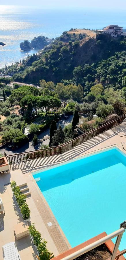 Taormina Panoramic Seaview Apartment Buitenkant foto